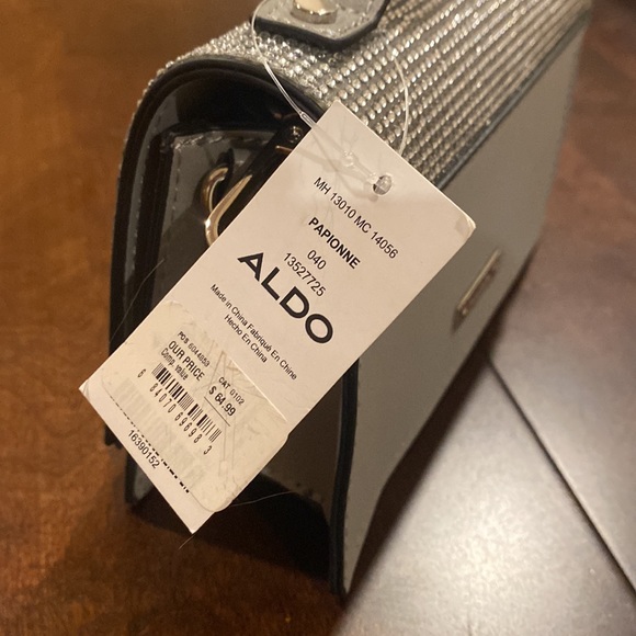 Aldo Rhinestone Papionne Top-handle Bag - Picture 6 of 7